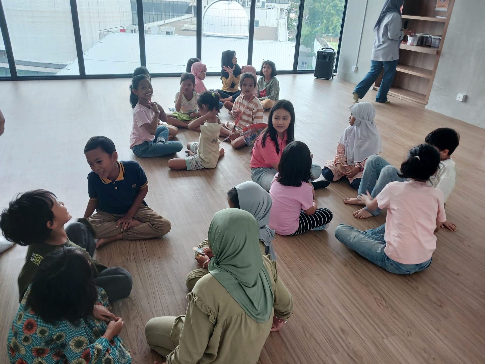 Liburan Sekolah Di Perpustakaan Jakarta